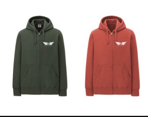 FA EMBROIDERED ZIP HOODIE