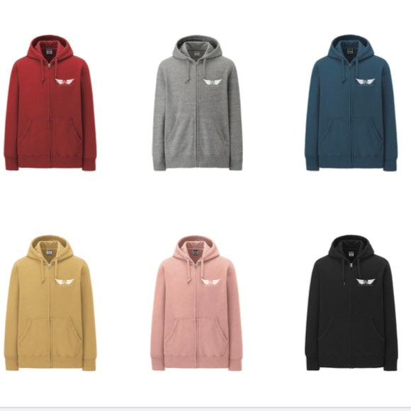 FA EMBROIDERED ZIP HOODIE