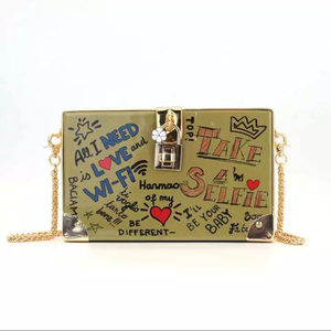 GRAFFITI CLUTCH/CROSSBODY